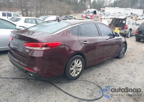 2018 Kia Optima Lx из США, поврежденный, VIN 5XXGT4L38JG209425